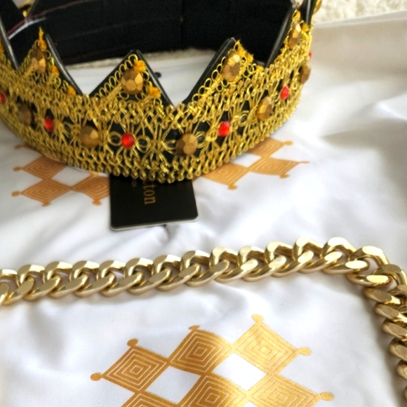 Luc Matton size XL white and gold - Picture 9 of 14